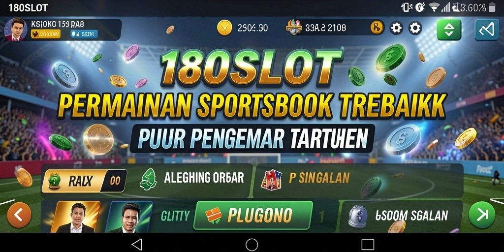 Tampilan gameplay menarik dari 180SLOT dalam permainan Sportsbook.