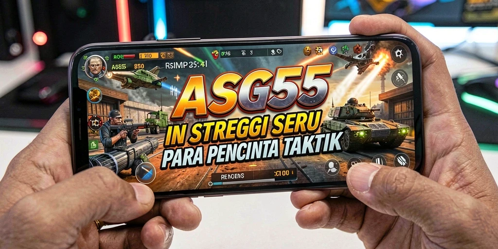 Screenshot gameplay ASG55 menampilkan aksi strategis yang mendebarkan.