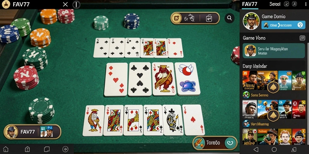 Tampilan gameplay FAV77 yang seru dan kompetitif.