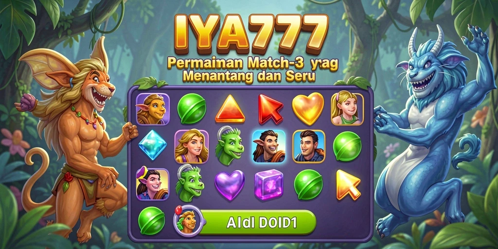 Tampilan gameplay IYA777 yang seru dan menantang.