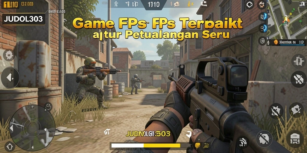 Tampilan gameplay seru di JUDOL303 dengan aksi tembak-menembak.