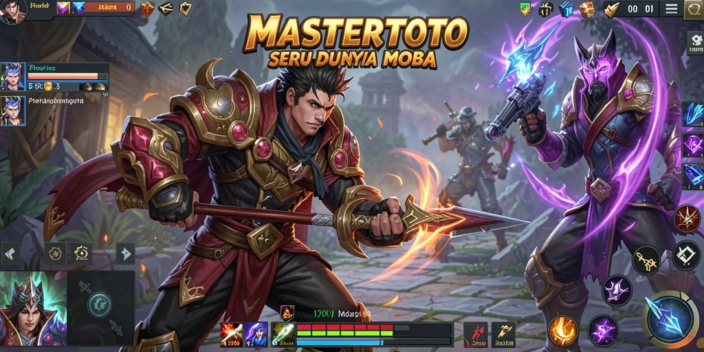 Tampilan menarik dari gameplay seru MASTERTOTO