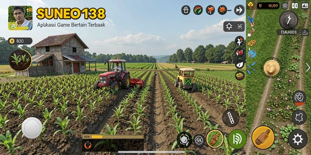 Tampilan luar biasa gameplay bertani di SUNEO138